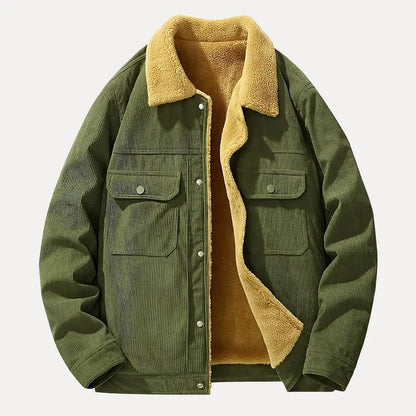 Men's Corduroy Jacket Modern Slim Fit