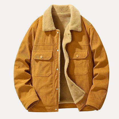 Men's Corduroy Jacket Modern Slim Fit