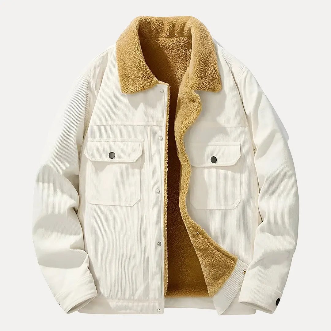 Men's Corduroy Jacket Modern Slim Fit