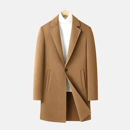 Men's Winter Coat Wool Blend Quality
