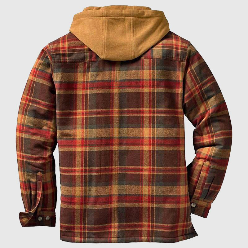 Herren Holzfällerjacke Karomuster - IdealeKleiden