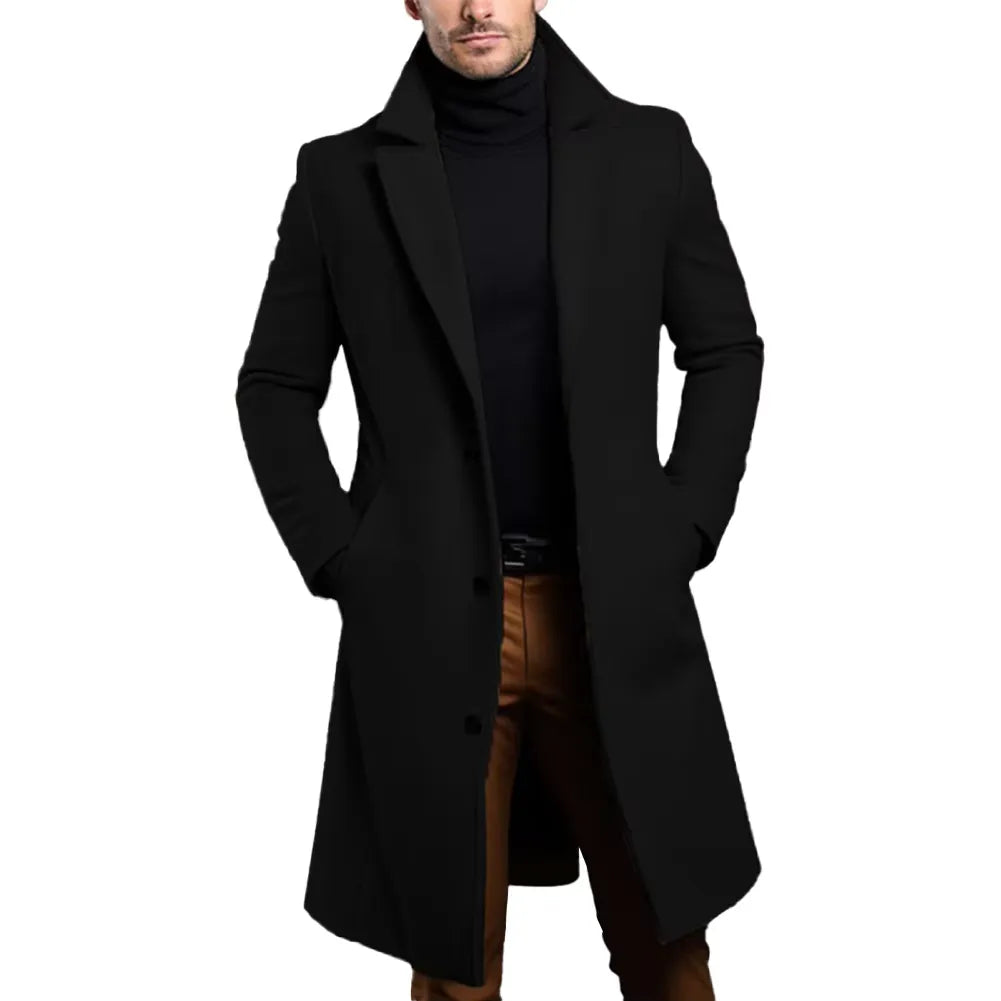 Luxus Trenchcoat Herren Elegant Modern - IdealeKleiden