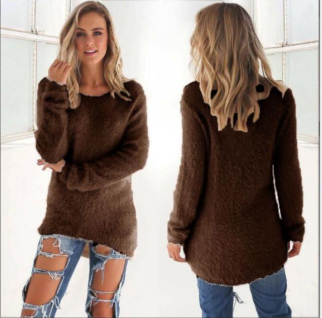 Casual Women's Sweaters Oversized Style