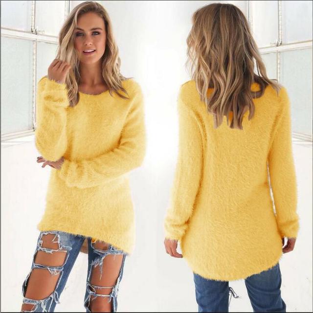 Casual Women's Sweaters Oversized Style