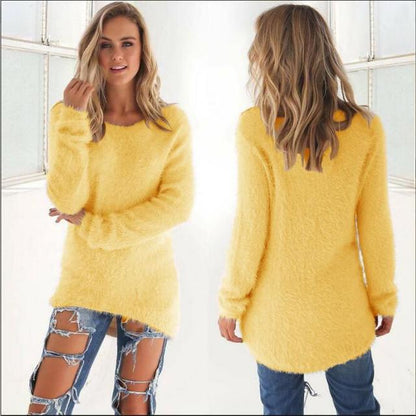 Casual Women's Sweaters Oversized Style