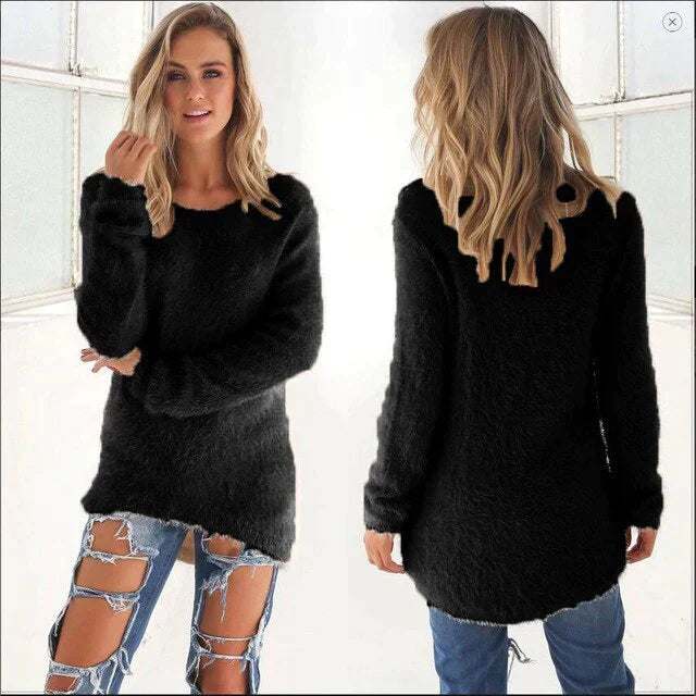 Casual Women's Sweaters Oversized Style