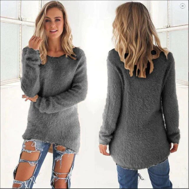 Casual Women's Sweaters Oversized Style