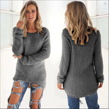 Casual Women's Sweaters Oversized Style