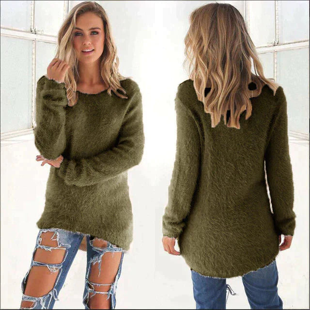 Casual Women's Sweaters Oversized Style