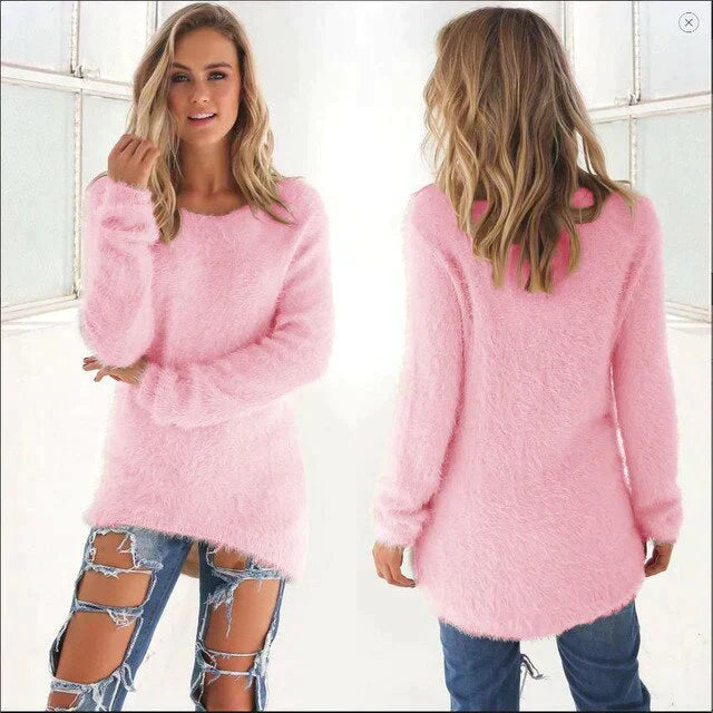 Casual Women's Sweaters Oversized Style