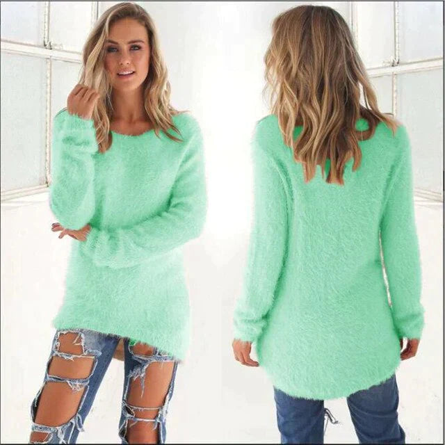 Casual Women's Sweaters Oversized Style