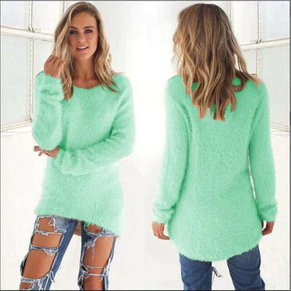 Casual Women's Sweaters Oversized Style