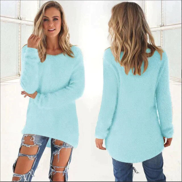 Casual Women's Sweaters Oversized Style