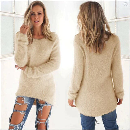 Casual Women's Sweaters Oversized Style