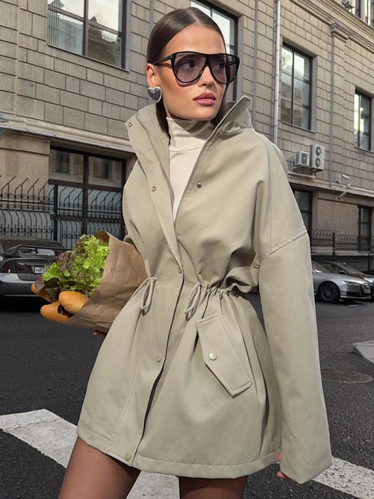 Autumn Coat Elegant Comfortable Trench Coat Women