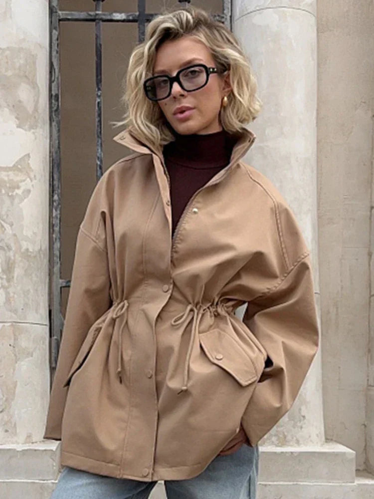 Autumn Coat Elegant Comfortable Trench Coat Women