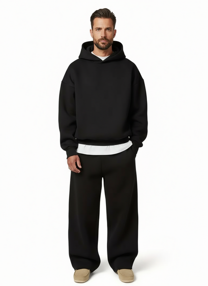 Men's Tracksuit Hooded Sporty Comfort Set