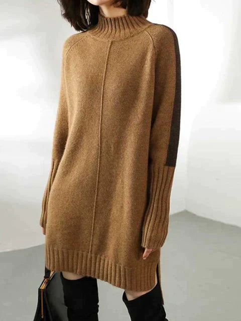Stylish Mid-Length Women's Sweater