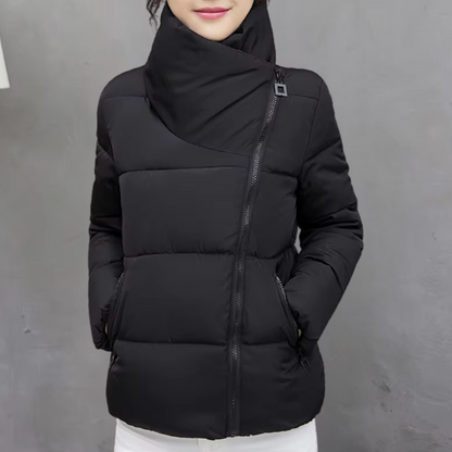 Stylish Women's Warm Polished Winter Jacket