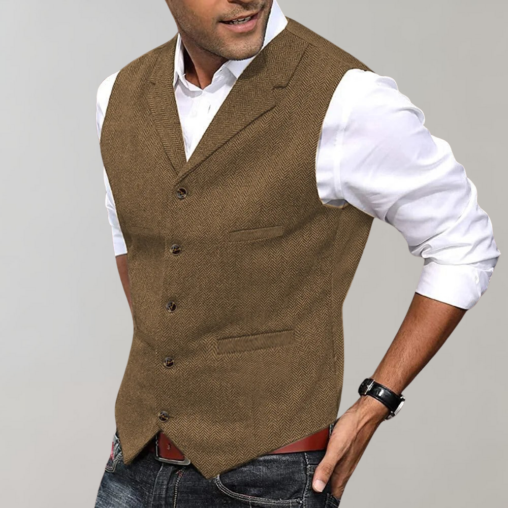 Men's Elegant Short Vest