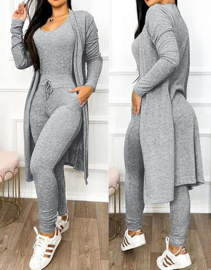 Slim Jumpsuit with Jacket for Women