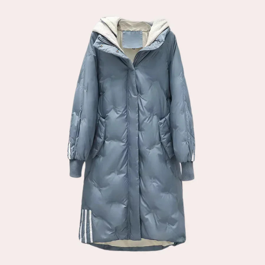Stylischer Damen Wintermantel Modern Chic - IdealeKleiden