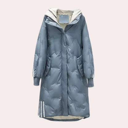 Stylischer Damen Wintermantel Modern Chic - IdealeKleiden