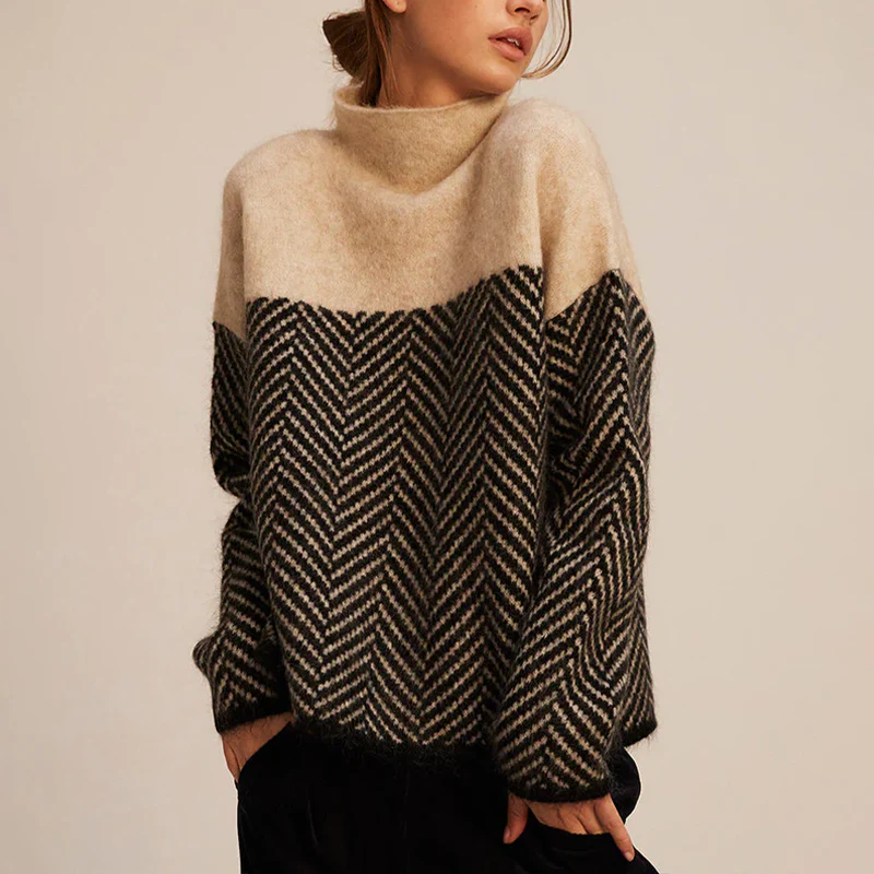Soft Cashmere Turtleneck Elegance