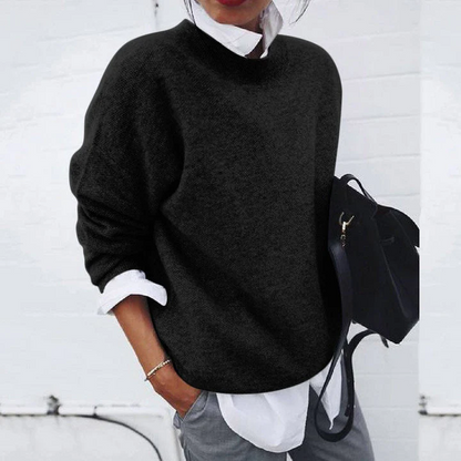 Soft Cashmere Sweater Casual Elegant Design