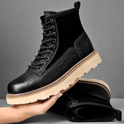 Lederschuhe Herren Stilvolle Stiefel