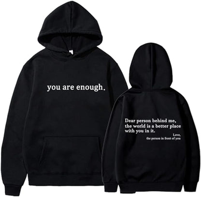 Übergroßer Hoodie Unisex Warm Bedruckt Pullover - IdealeKleiden