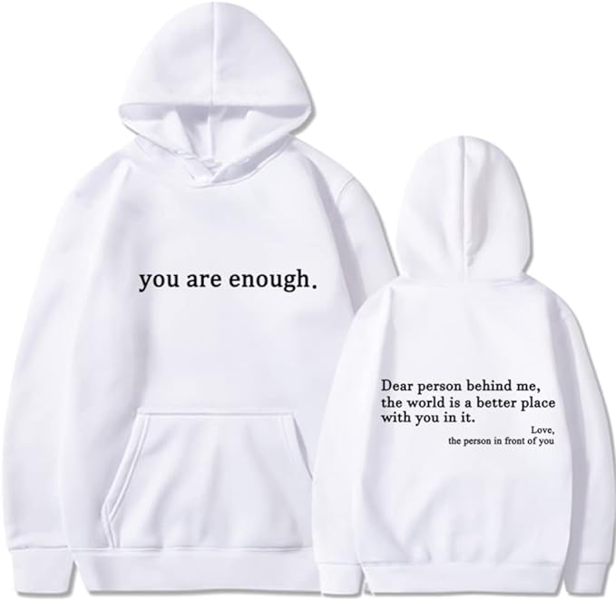 Oversized Hoodie Unisex Warm Printed Pullover