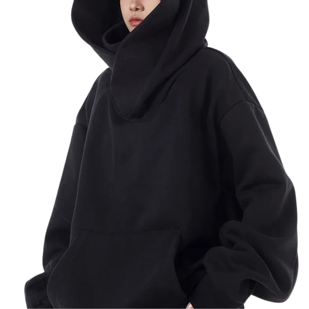 Oversized Turtleneck Sweatshirt