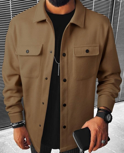 Men's Modern Style Overshirt