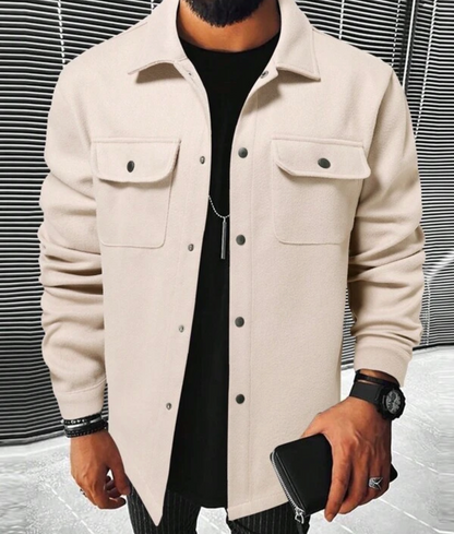Men's Modern Style Overshirt