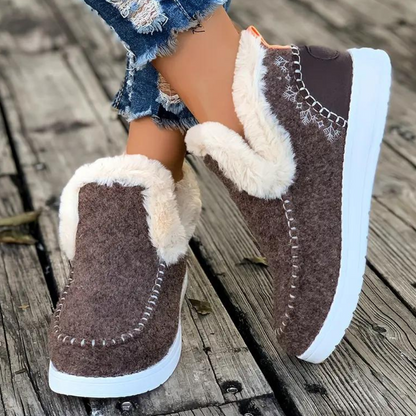 Stylische Winterstiefel Damen Kaltwetter - IdealeKleiden