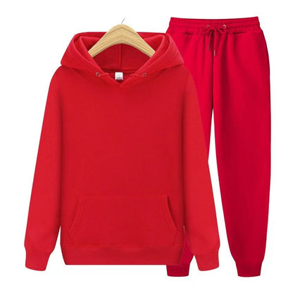Komfortables Sportoutfit Set Atmungsaktive Jogginghose