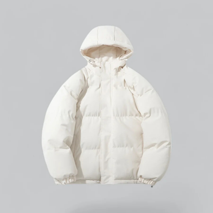 Warm Unisex Winter Jacket with Hood Insulation