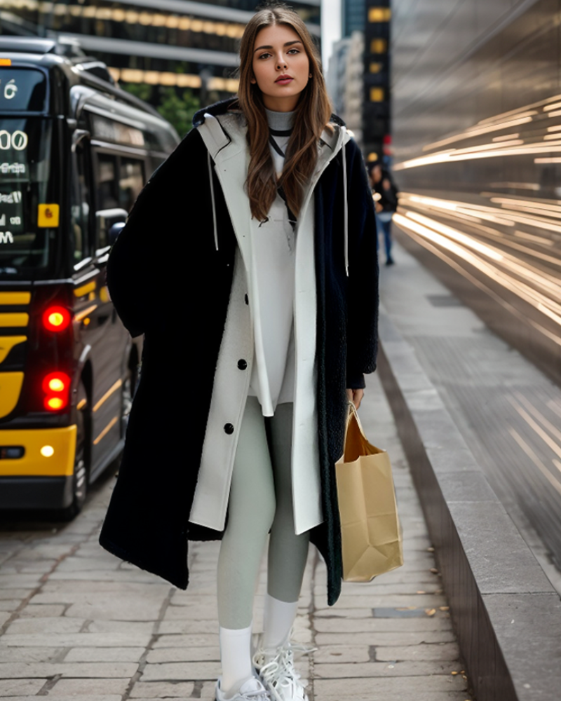 Warm Lined Women's Winter Jacket Hooded