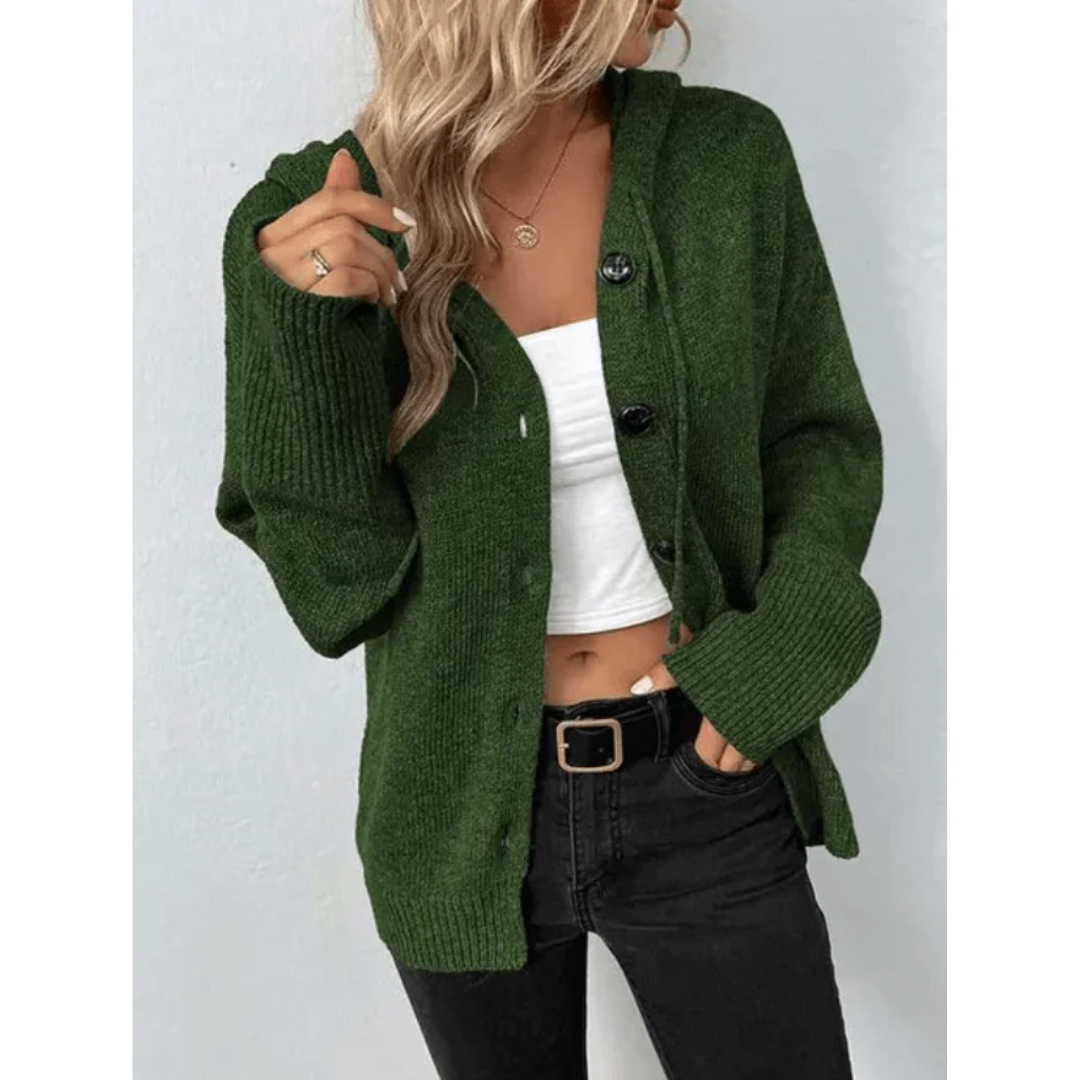 Women's Cardigan Warm Modern Buttons