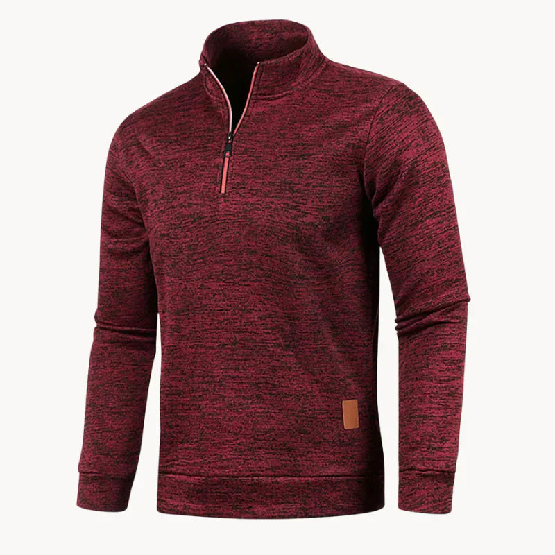 Milo - Comfortable Men's Zip-Up Sweater