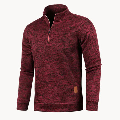 Milo - Comfortable Men's Zip-Up Sweater