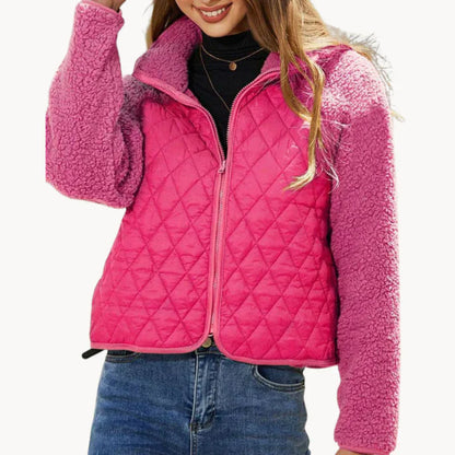 Cuddly Jacket Women Plush Zipper
