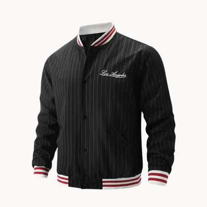 Men's Stretch Striped Sport Jacket