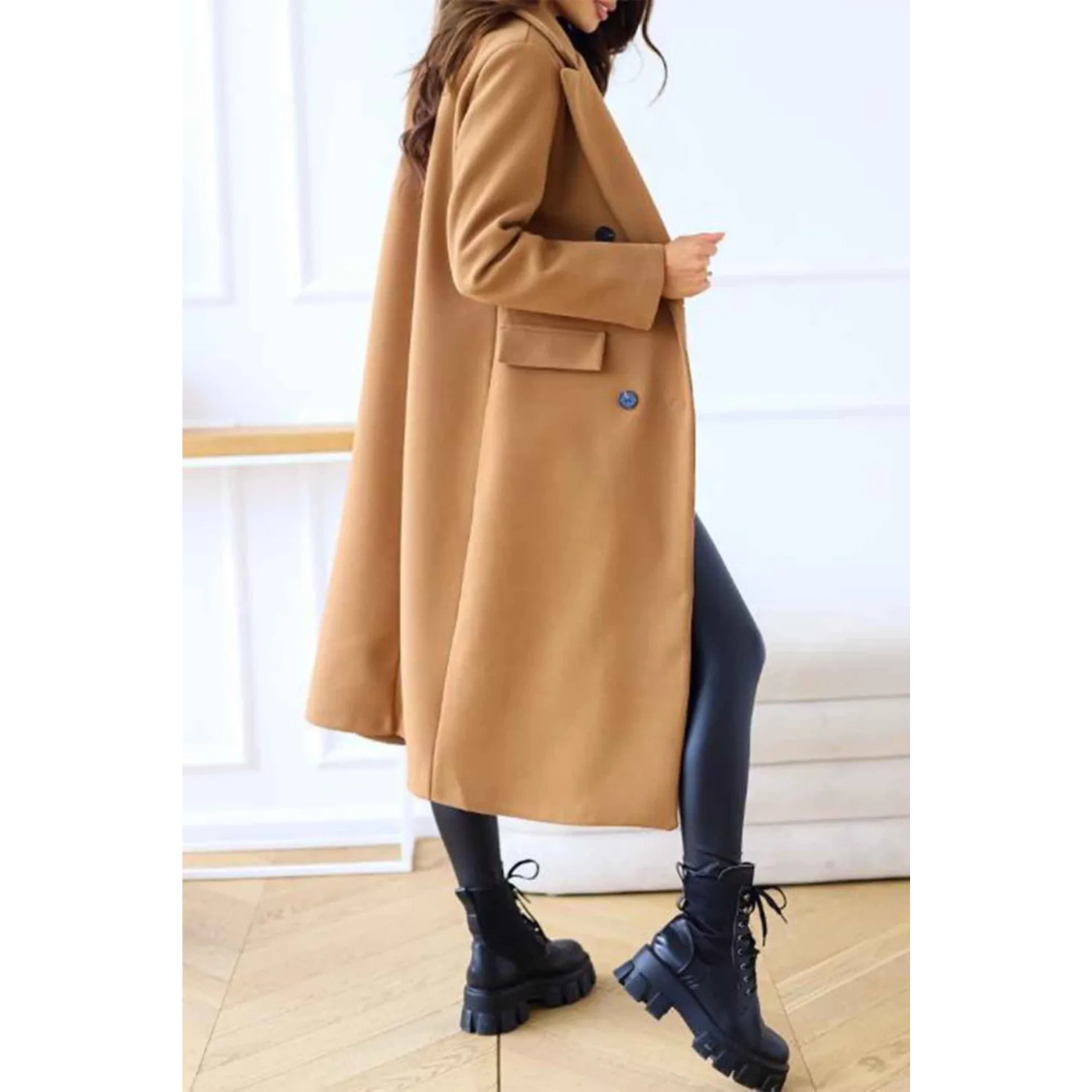 Elegant Long Coat Oversized Wool Coat Classic