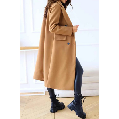 Elegant Long Coat Oversized Wool Coat Classic