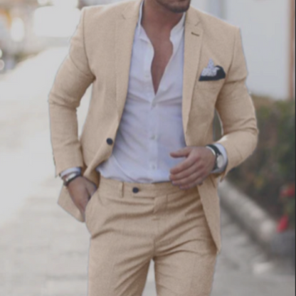 Men's Lightweight Two-Piece Summer Suit