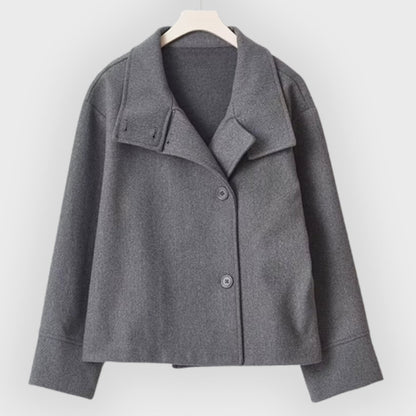 Luxury Double Breasted Short Coat for Women