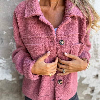 Soft Teddy Jacket Women Warm Winter