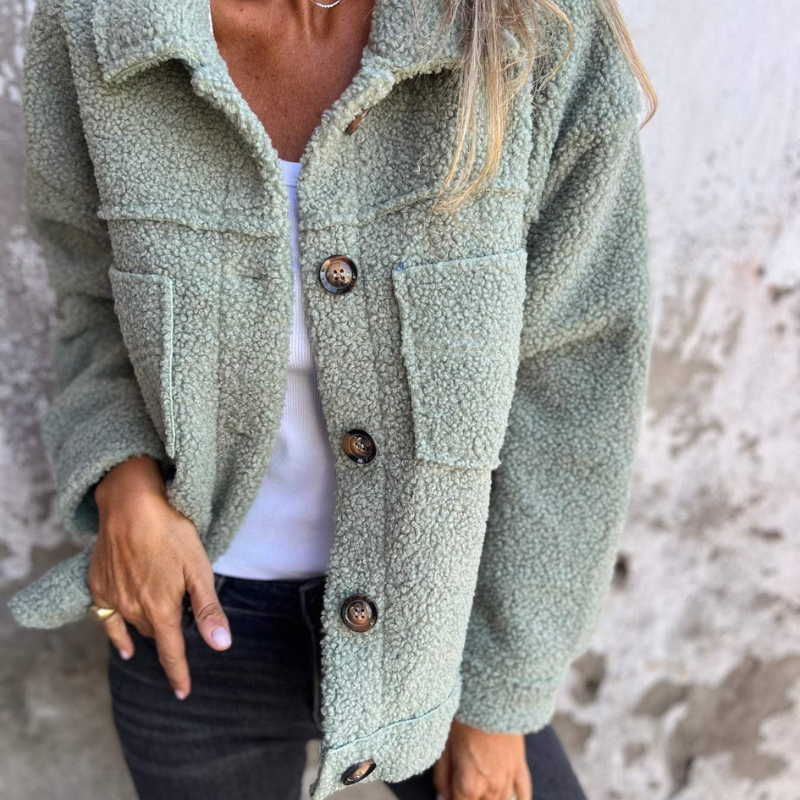 Soft Teddy Jacket Women Warm Winter